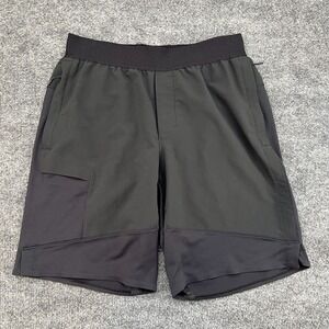 Lululemon Mens Medium Cross Challenger Short *9" Black Unlined